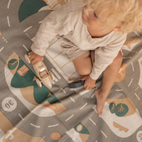 2-in-1 Playmat and Toy Bag | Desert City | Toddlekind