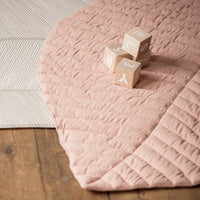 Organic Cotton Leaf Playmat | Sea Shell | Toddlekind