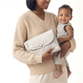 Portable Mini Maven Changing Clutch | Check, Oat | Toddlekind