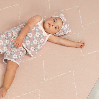 Premium Foam Haven Playmat | Tulum - Peony | Toddlekind