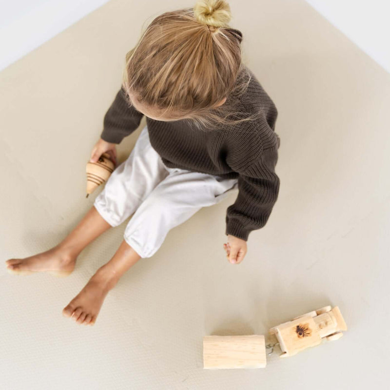 Classic Puzzle Playmats | Clay Premium EVA foam puzzle playmat with edge pieces Non-toxic and exceeds safety testing CLASSIC PUZZLE PLAYMAT. Practical puzzle playmats made from premium quality foam in a pallet of neutral, décor friendly colors. The edging