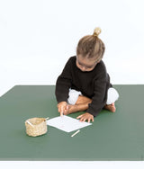 Classic Puzzle Playmats | Moss Premium EVA foam puzzle playmat with edge pieces Non-toxic and exceeds safety testing CLASSIC PUZZLE PLAYMAT. Practical puzzle playmats made from premium quality foam in a pallet of neutral, décor friendly colors. The edging