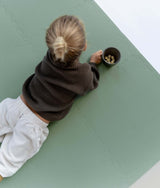 Classic Puzzle Playmats | Moss Premium EVA foam puzzle playmat with edge pieces Non-toxic and exceeds safety testing CLASSIC PUZZLE PLAYMAT. Practical puzzle playmats made from premium quality foam in a pallet of neutral, décor friendly colors. The edging